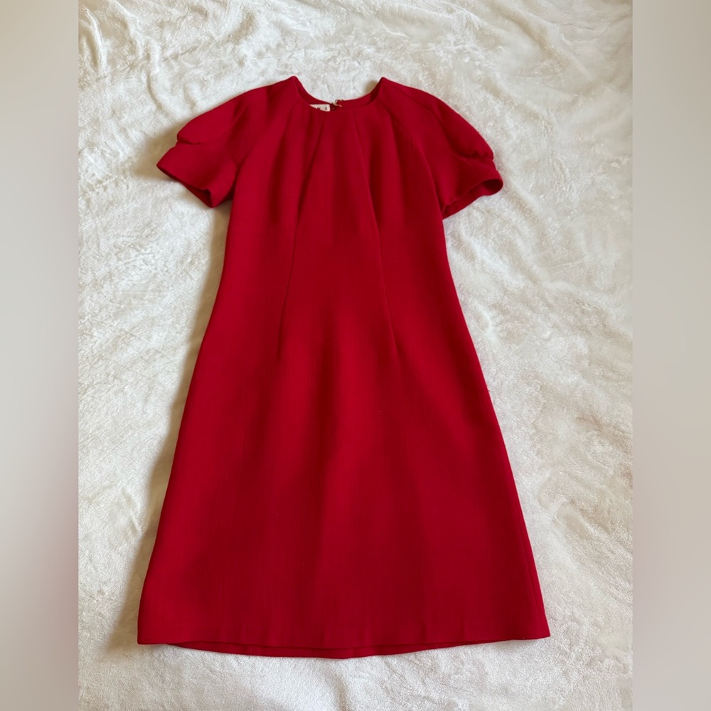 Marni Vibrant Red Midi Dress
